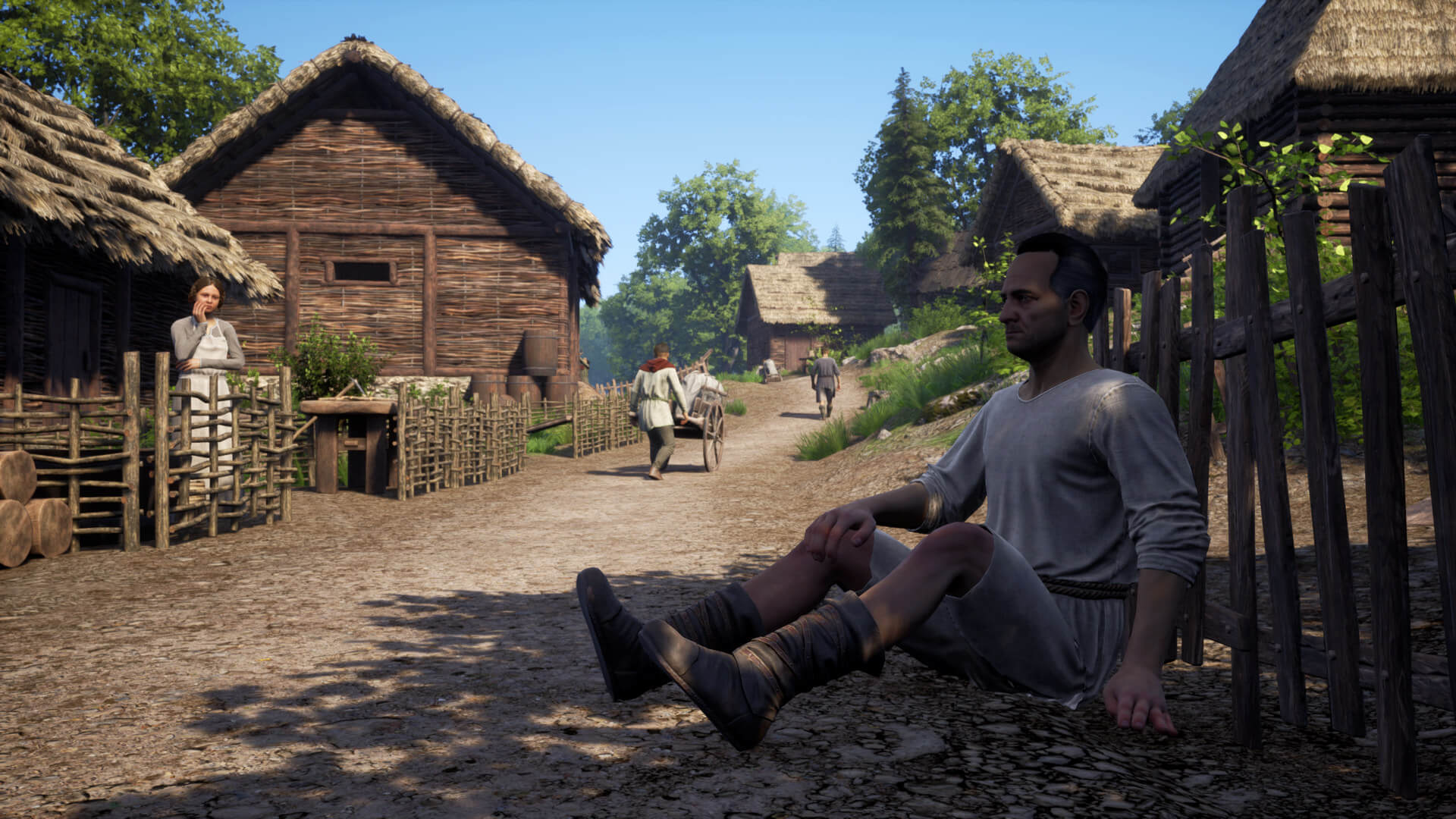 Here are some brand new screenshots from Medieval Dynasty